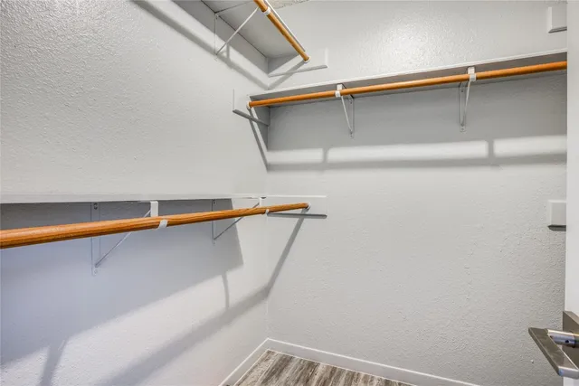 a view of walk in closet