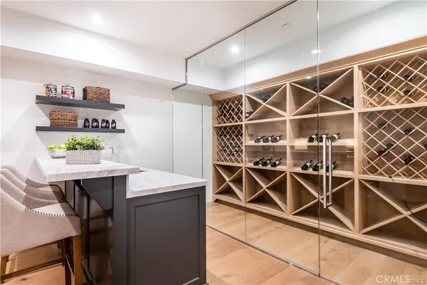 a room with gym equipment