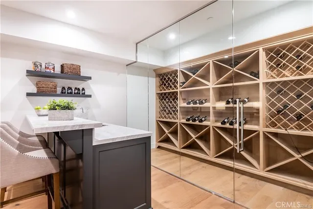 a room with gym equipment