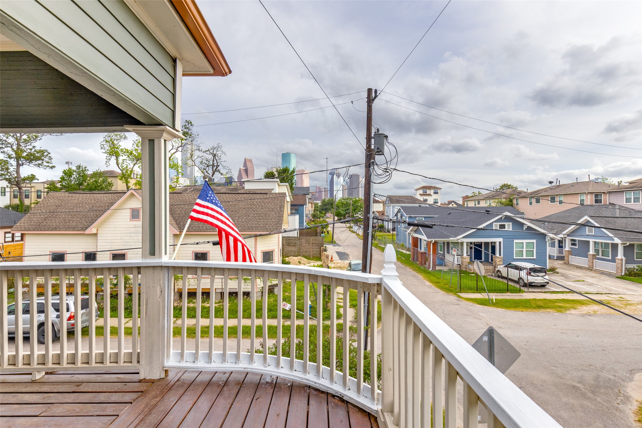 1220 Bingham Street Houston, TX 77007 - Photo 21 of 29 This is your view. Watch the fireworks from here