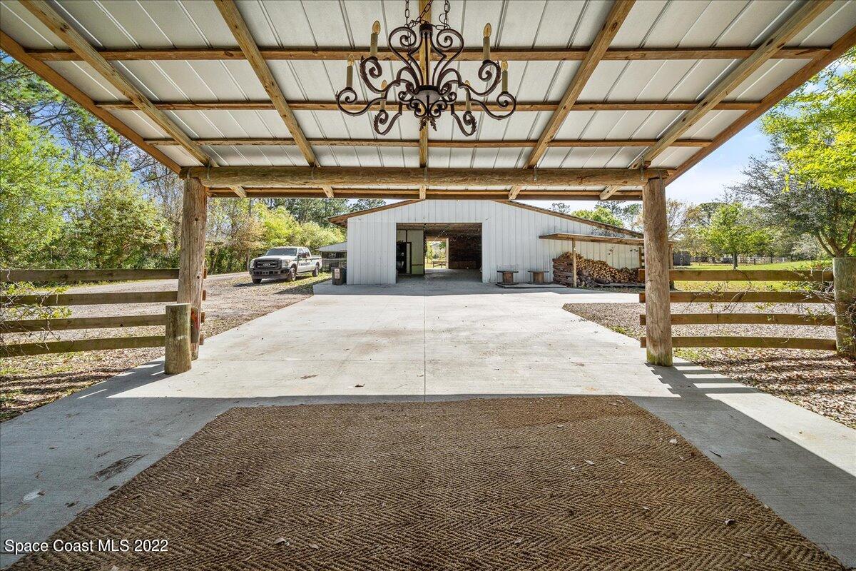 4450 Rayburn Road Cocoa, FL 32926 - Photo 32 of 45 a view of large parking