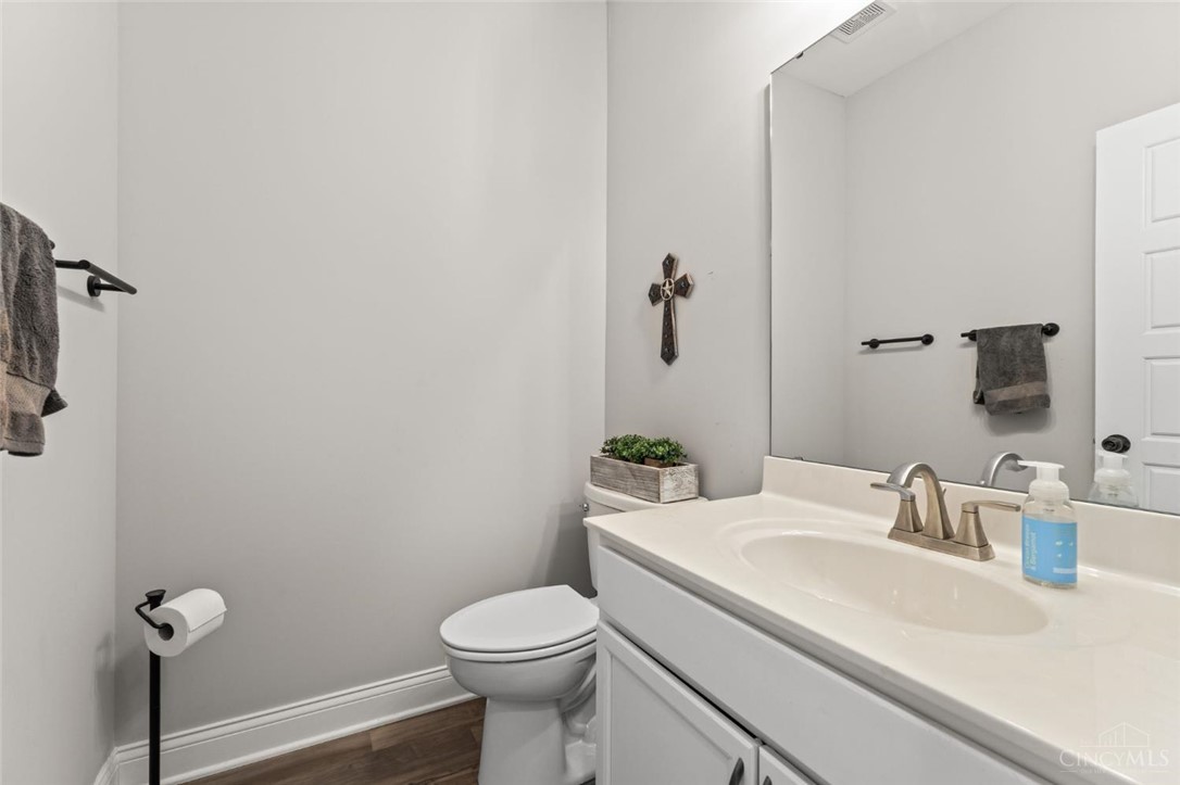 2425 Middleboro Road Clarksville, OH 45113 - Photo 49 of 91 This clean and bright bathroom features elegant fixtures and thoughtful details.