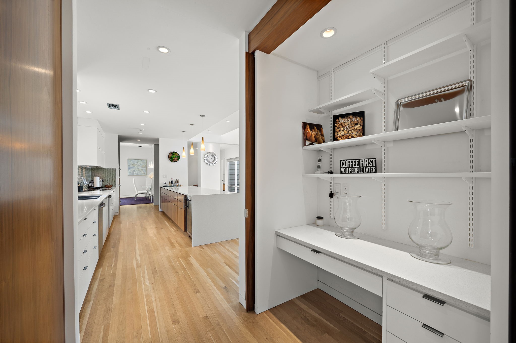 118 Angel Leaf Road Spring, TX 77380 - Photo 11 of 50 Dedicated home office or flex space with warm wood accents.