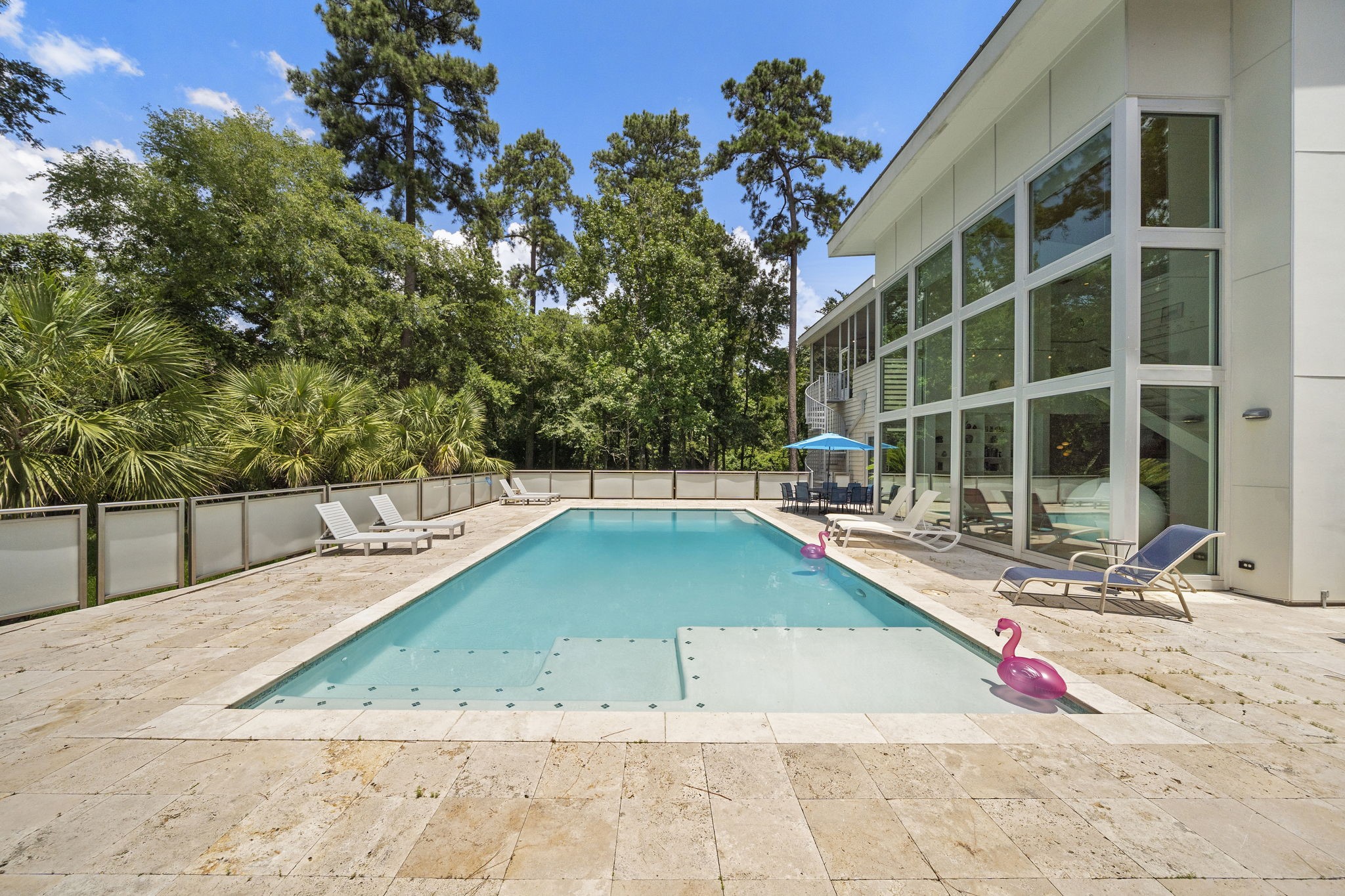 118 Angel Leaf Road Spring, TX 77380 - Photo 35 of 50 Large backyard oasis with plenty of space for relaxing or entertaining.
