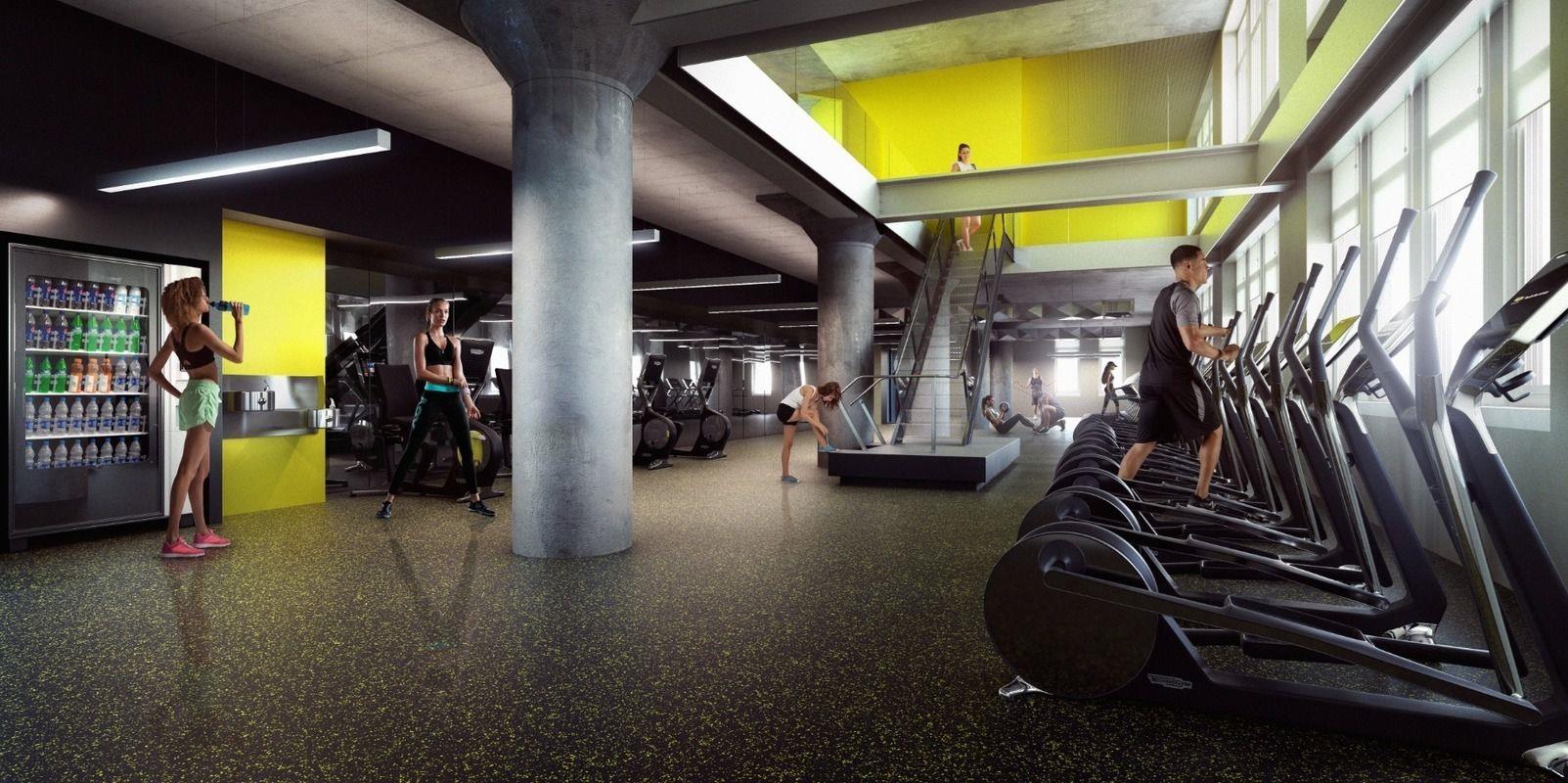 43-22 Queens Street, Unit 237 Queens, NY 11101 - Photo 4 of 14 a view of a room with gym equipment