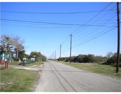 a view of road and yard