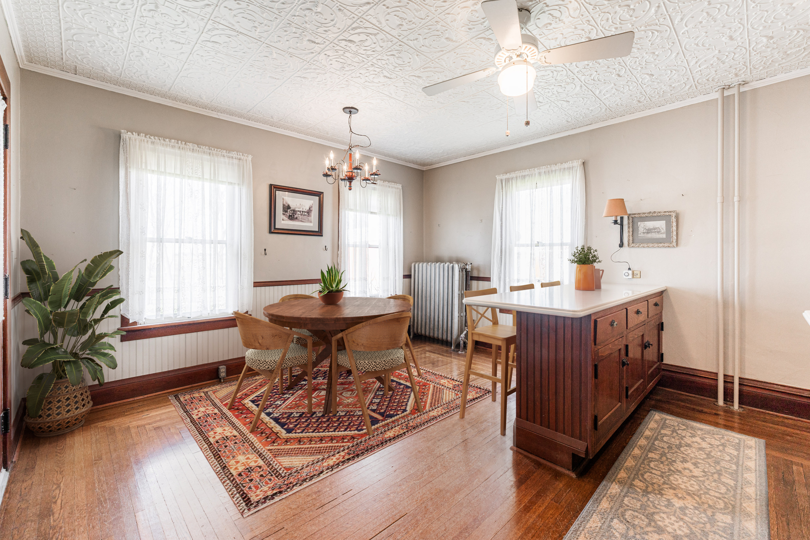 23659 Malta Road Malta, IL 60150 - Photo 12 of 111 a living room with furniture a window and a chandelier