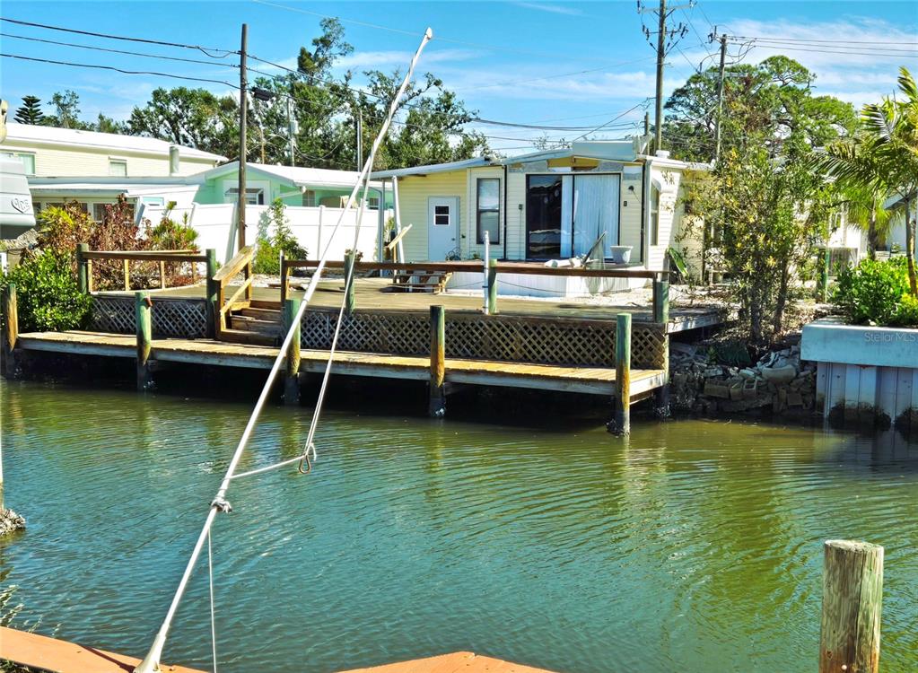 37 Hatchett Creek Road Venice, FL 34285 - Photo 1 of 1 37 HC dock on saltwater canal