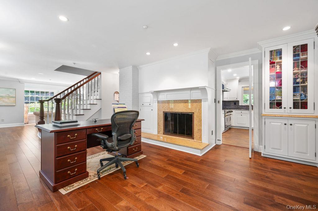 22 Crane Road Scarsdale, NY 10583 - Photo 11 of 32 Office opens onto kitchen.