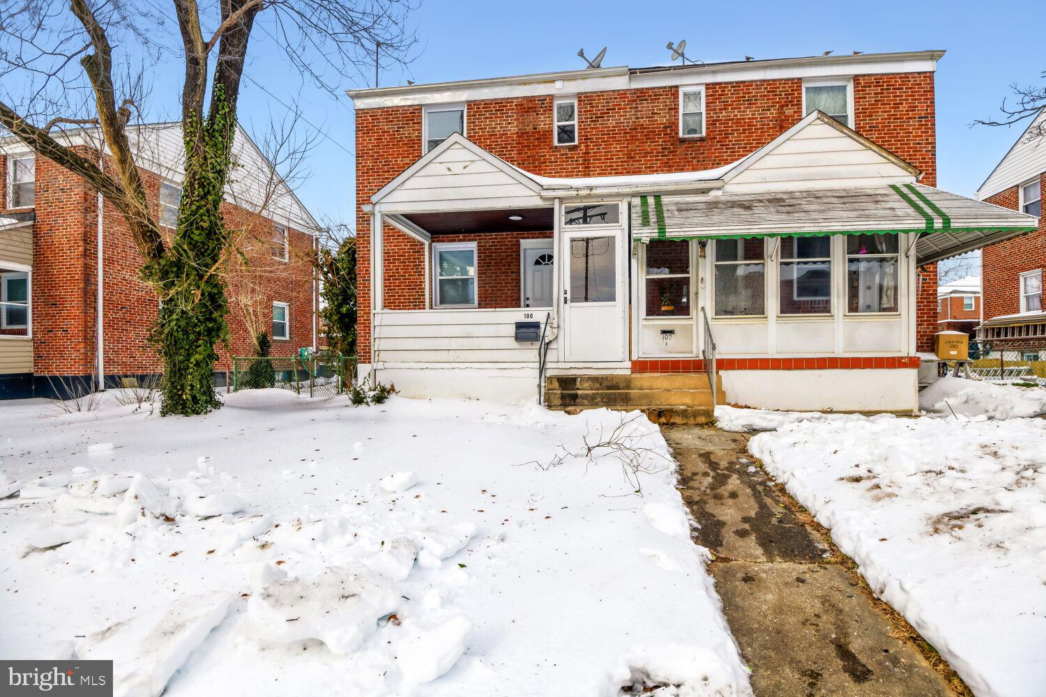 100 Shipway Dundalk, MD 21222 - Photo 4 of 28 a front view of a house with a yard