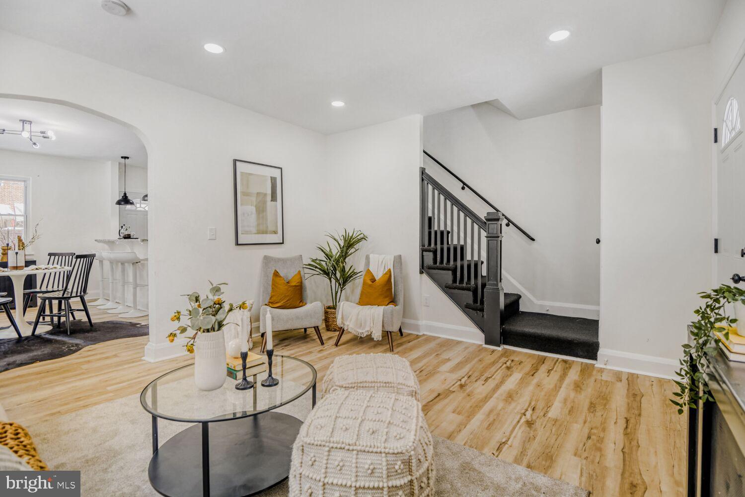100 Shipway Dundalk, MD 21222 - Photo 7 of 28 a living room with furniture and wooden floor