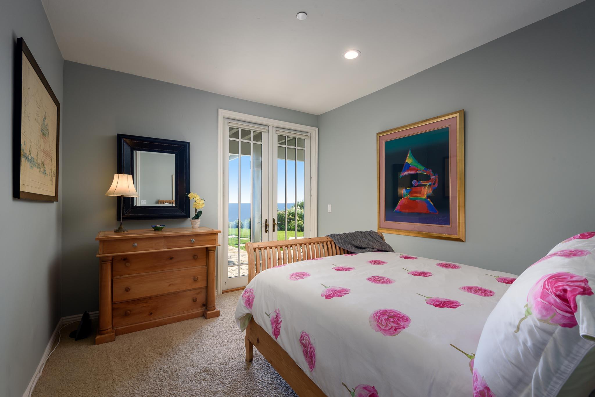 2623 Caspia Lane Summerland, CA 93067 - Photo 17 of 28 Bedroom3 w/French doors