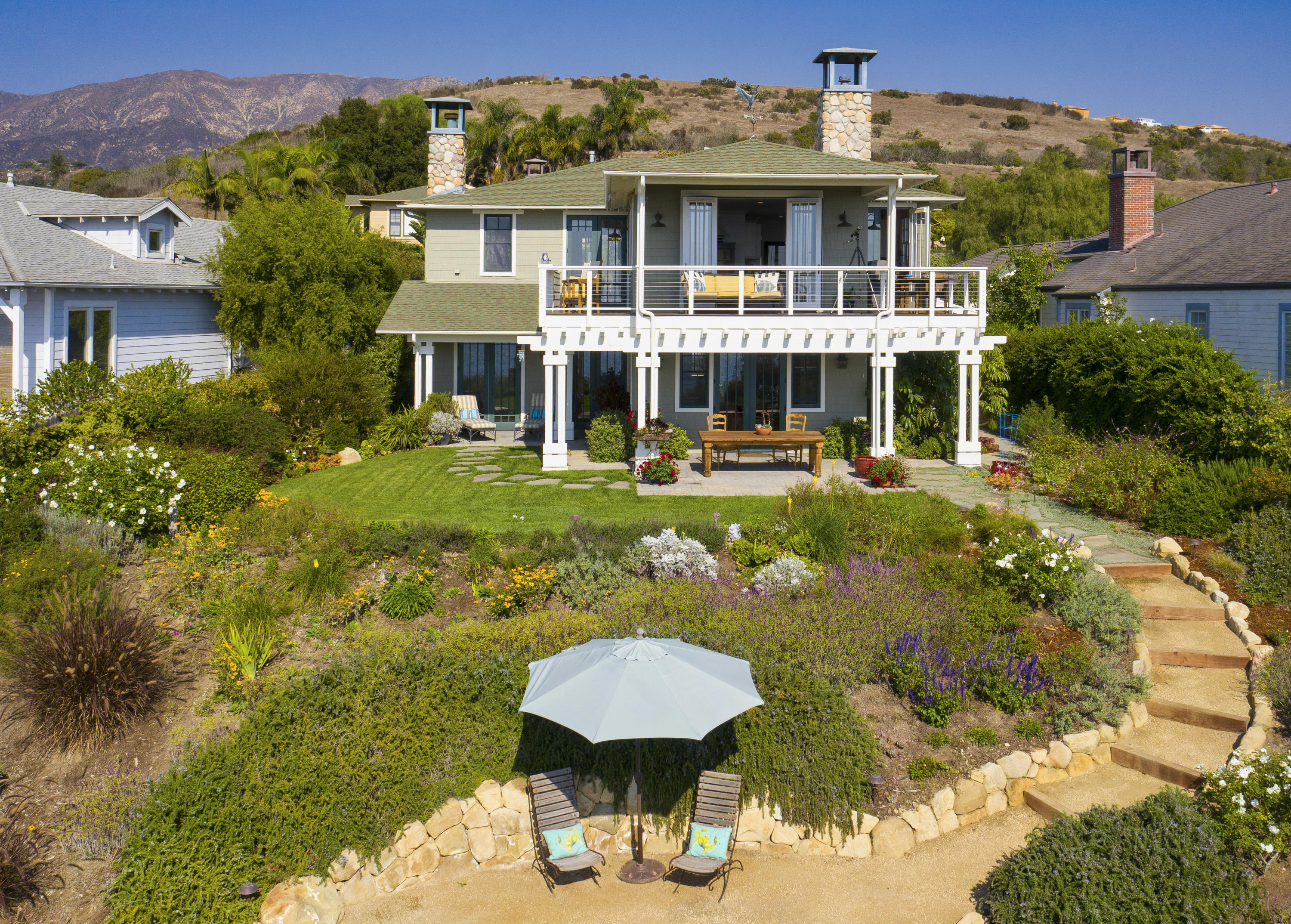 2623 Caspia Lane Summerland, CA 93067 - Photo 2 of 28 Commanding ocean views, nearly 1/4 acre
