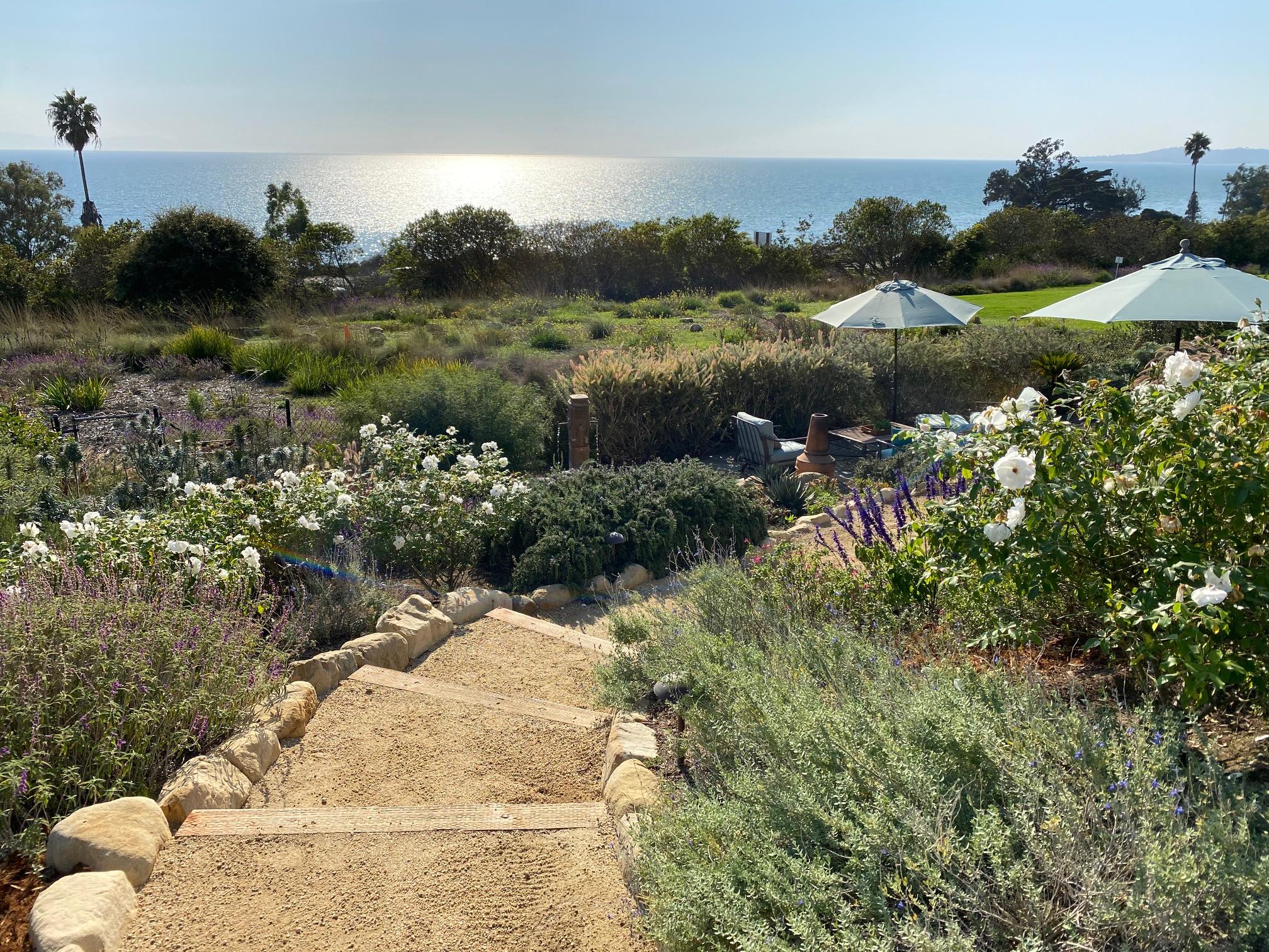 2623 Caspia Lane Summerland, CA 93067 - Photo 24 of 28 Gentle walking path to seating areas