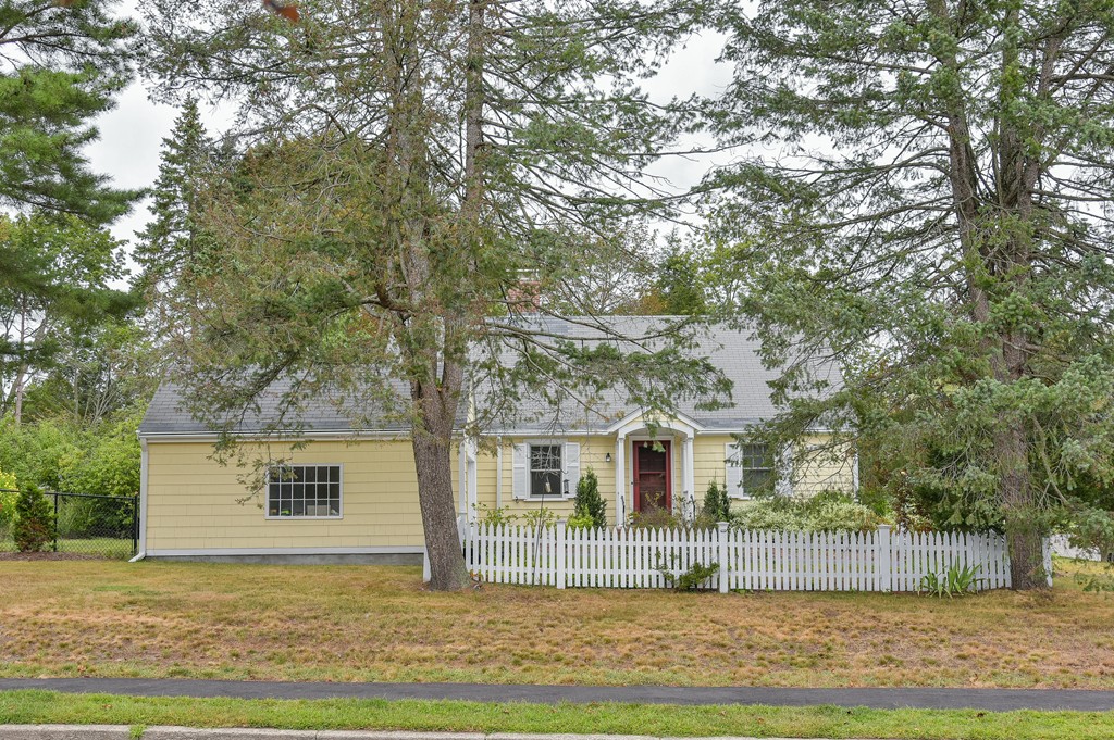 74 Puritan Road Newton, MA 02468 - Photo 25 of 25 a front view of a house with a garden