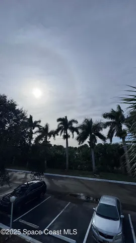 a view of a parking space