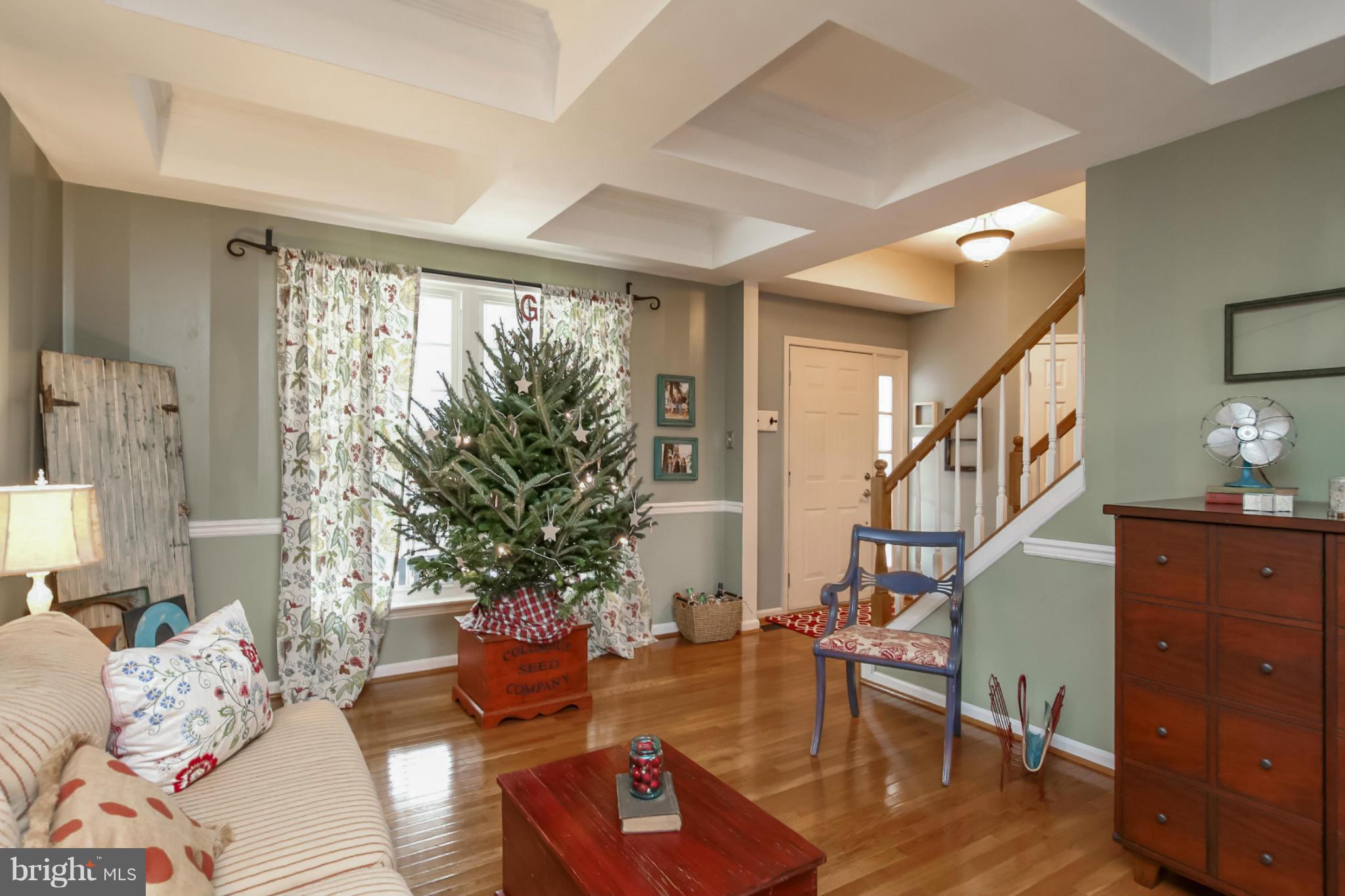 1928 Old Post Road Crofton, MD 21114 - Photo 5 of 30 Gorgeous Coffered Ceiling