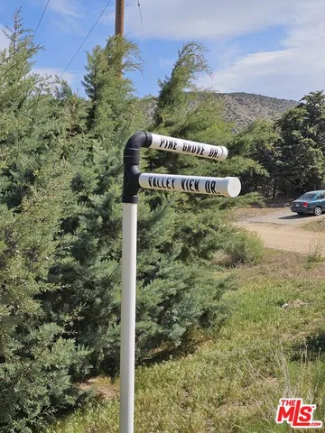 a view of a wooden door