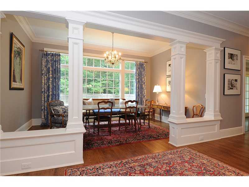 76 Hanson Road Darien, CT 06820 - Photo 13 of 25 a living room with furniture and a large window
