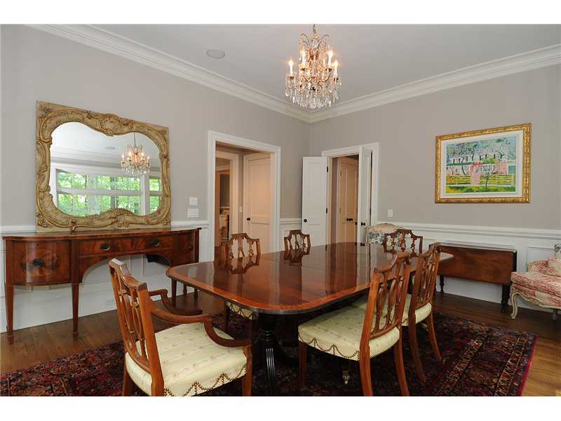 76 Hanson Road Darien, CT 06820 - Photo 14 of 25 a view of a dining room with furniture and wooden floor