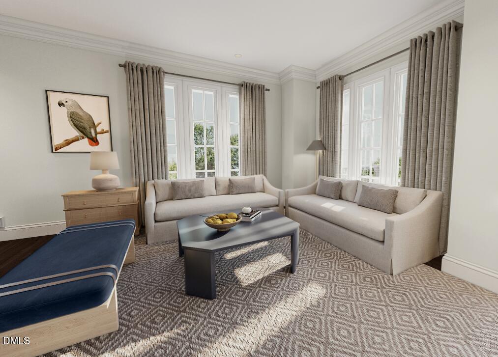 1325 Chester Road Raleigh, NC 27608 - Photo 4 of 19 a living room with furniture and a window