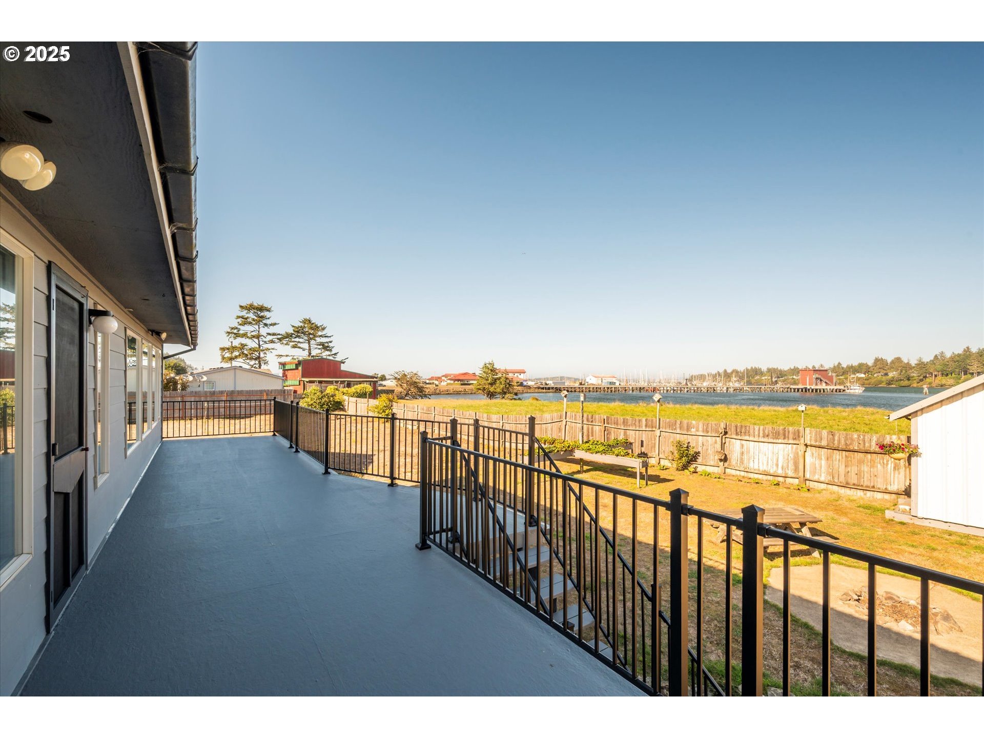 63347 Charleston Road Coos Bay, OR 97420 - Photo 39 of 48 a view of ocean from a balcony