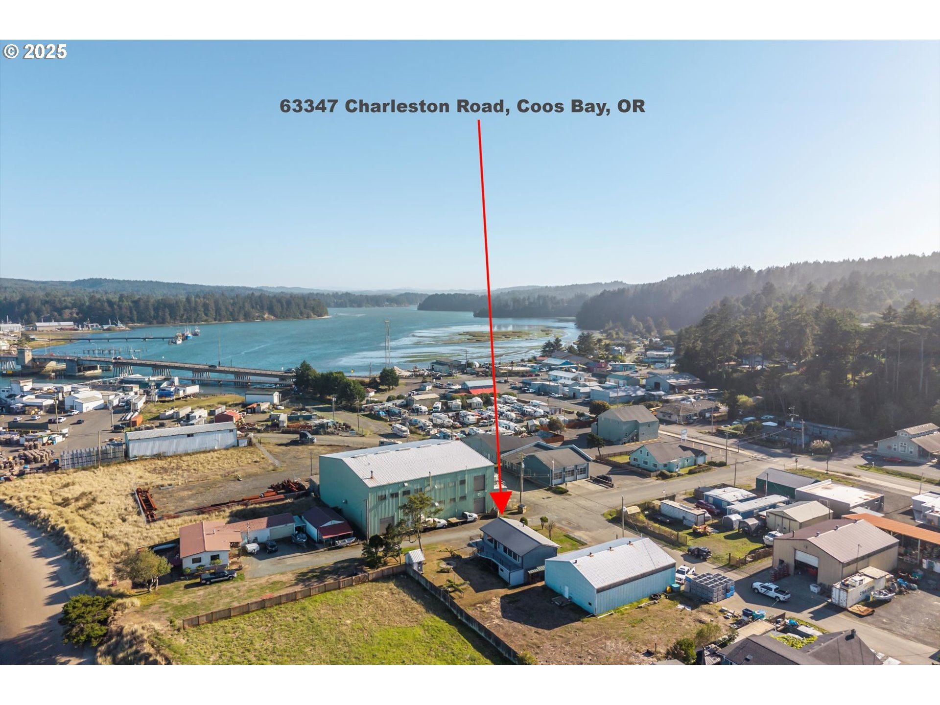 63347 Charleston Road Coos Bay, OR 97420 - Photo 43 of 48 a picture of city view