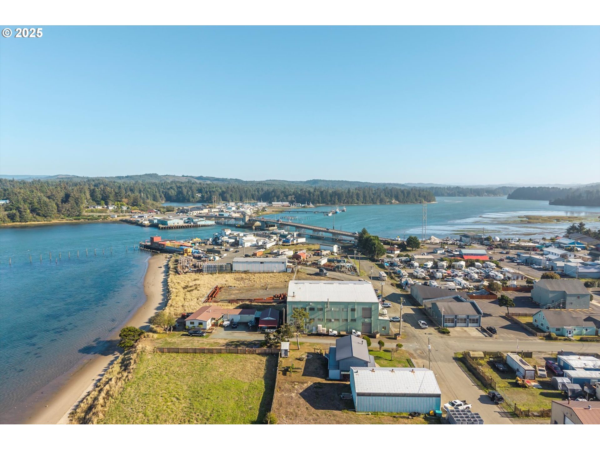 63347 Charleston Road Coos Bay, OR 97420 - Photo 45 of 48 an aerial view of a city