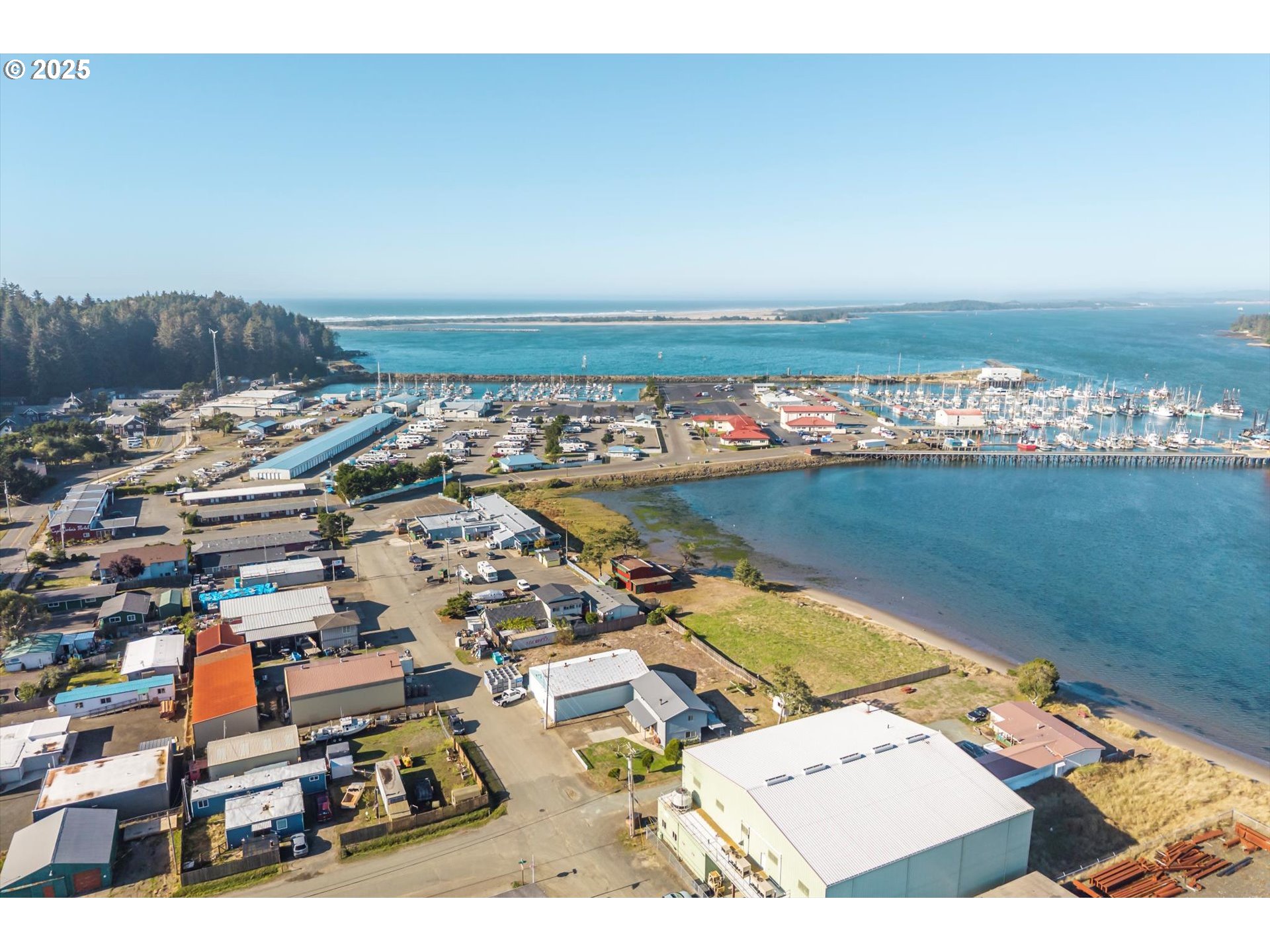 63347 Charleston Road Coos Bay, OR 97420 - Photo 46 of 48 an aerial view of a city