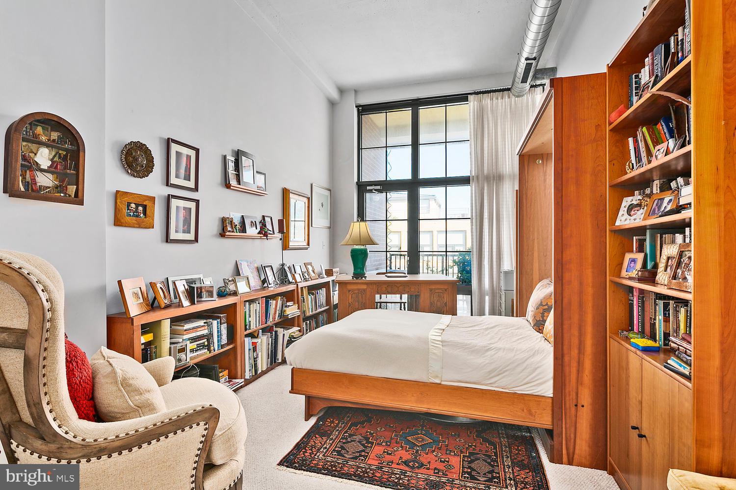 2328 Champlain Street Northwest, Unit 424 Washington, DC 20009 - Photo 15 of 23 Master Suite with entry leading to outdoor balcony