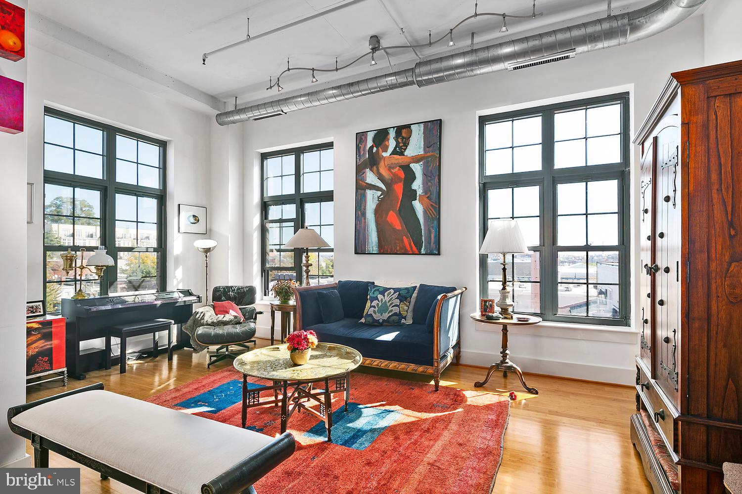 2328 Champlain Street Northwest, Unit 424 Washington, DC 20009 - Photo 9 of 23 View into living room, w/Monument & Capitol views!
