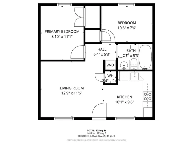 $975 | 251 Zimmerman Avenue, Unit A, Bastrop, TX 78602