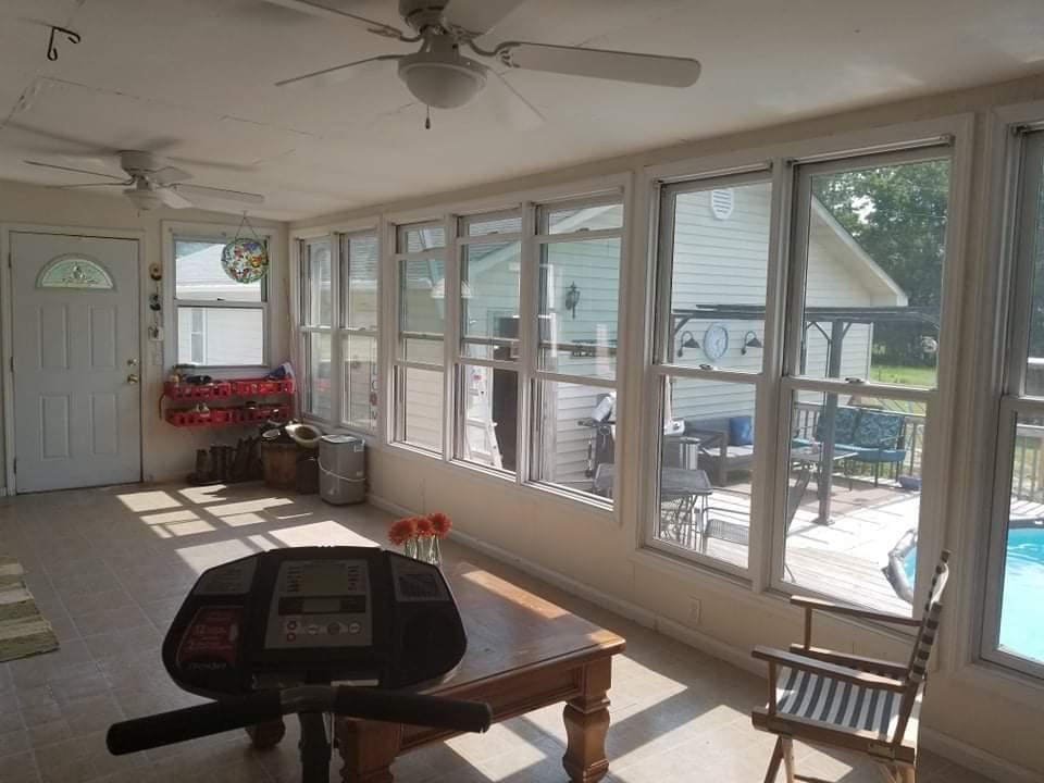 315 Green Lake Road Rockingham, NC 28379 - Photo 6 of 47 Very nice sunroom over looking pool, deck and back yard