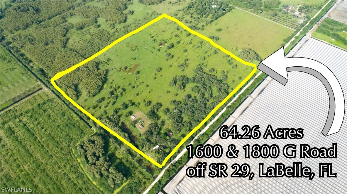 1600-1800 G Road LaBelle, FL 33935 - Photo 1 of 10 a view of a back yard