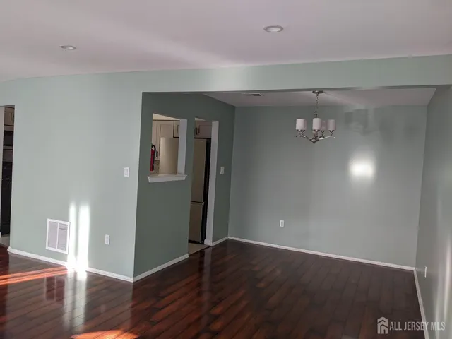 wooden floor in an empty room
