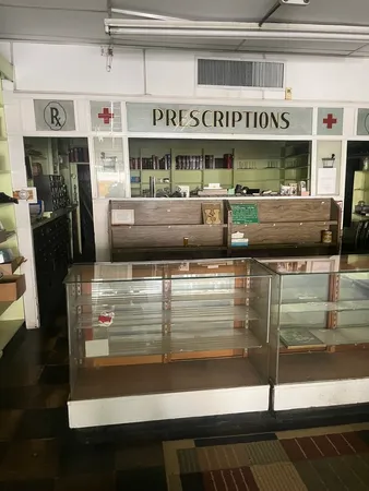 a store room with stainless steel appliances