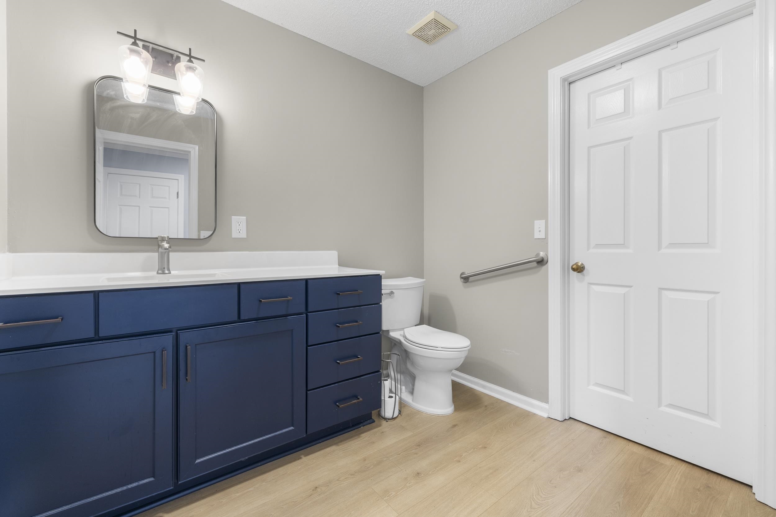 460 Woodbridge Road Somerville, TN 38068 - Photo 22 of 40 Bathroom with vanity and light wood finished floors