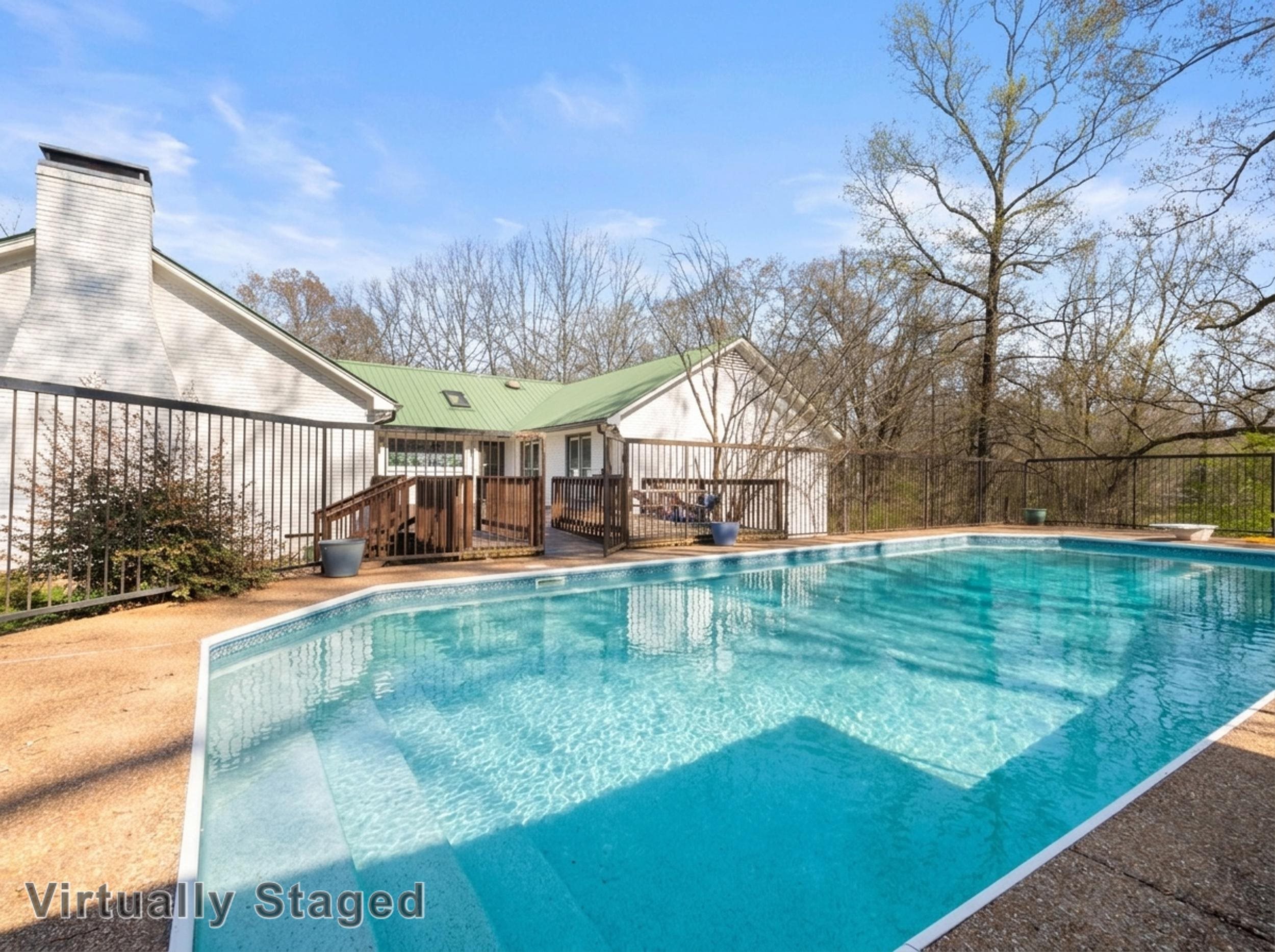 460 Woodbridge Road Somerville, TN 38068 - Photo 29 of 40 View of pool with a diving board and patio surround