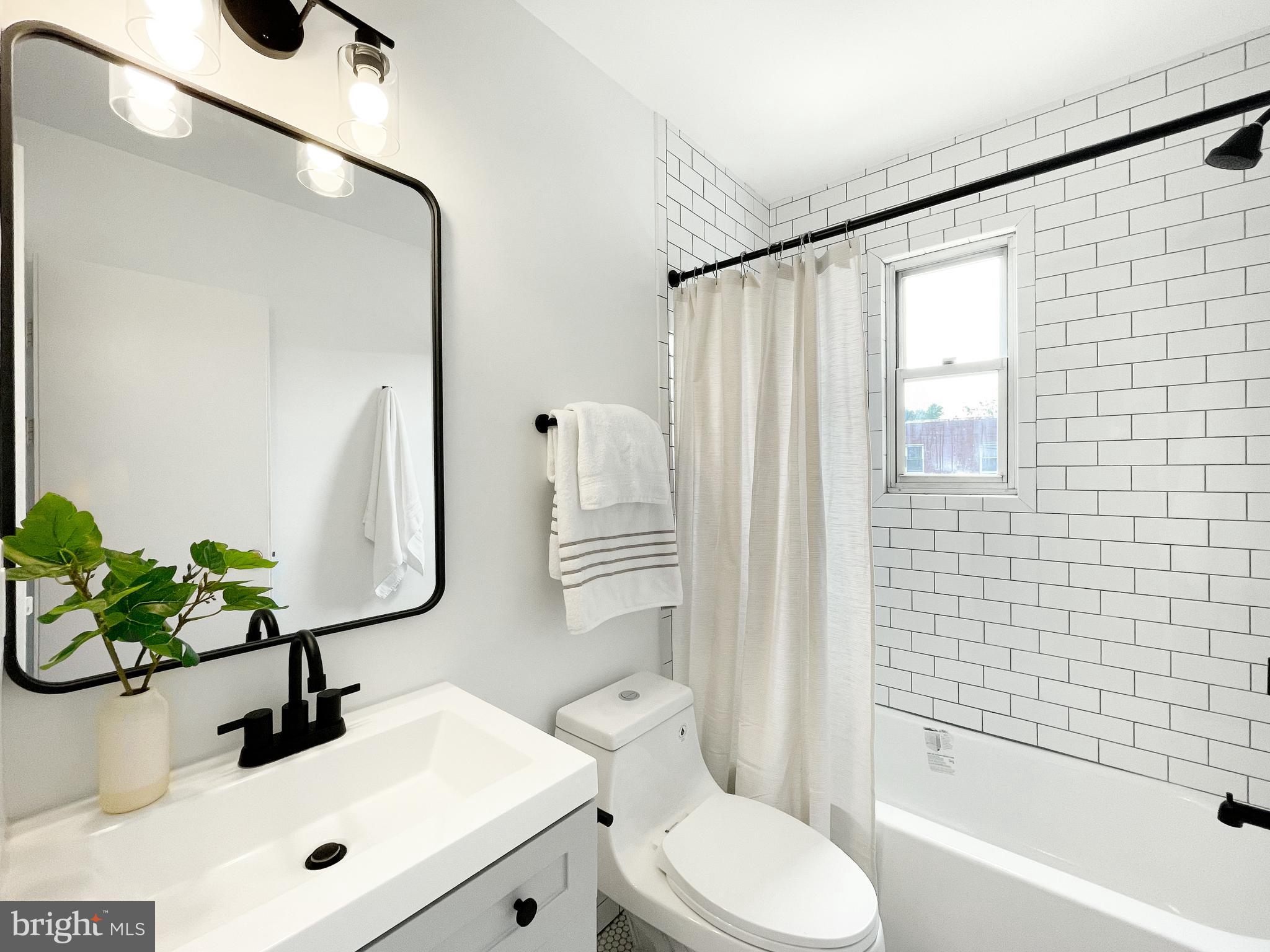 4704 8th Street Northeast Washington, DC 20017 - Photo 19 of 40 Upstairs Bathroom