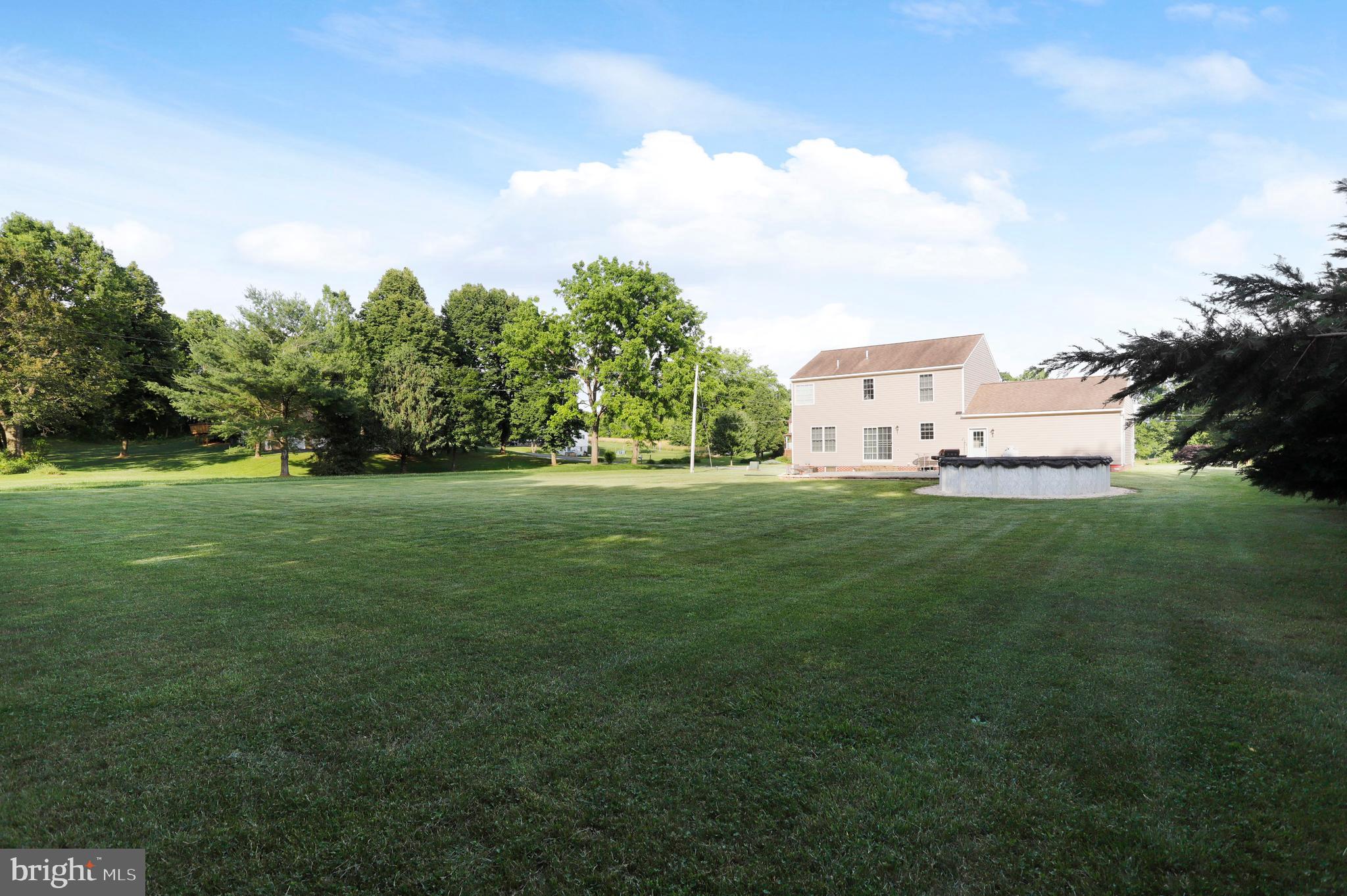 9136 Jordan Road Fairplay, MD 21733 - Photo 35 of 42 View from rear of 1-acre lot