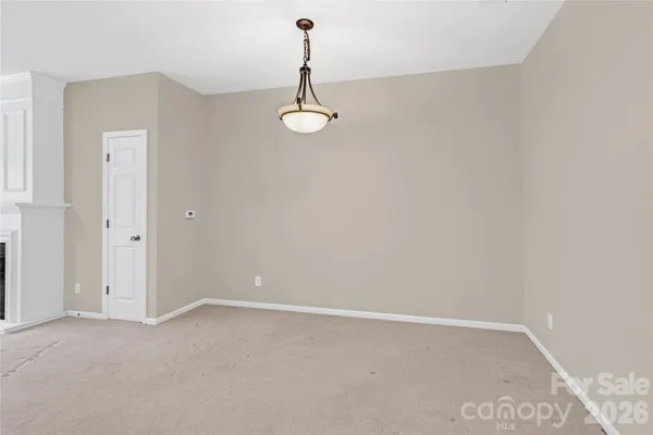 a view of room with window