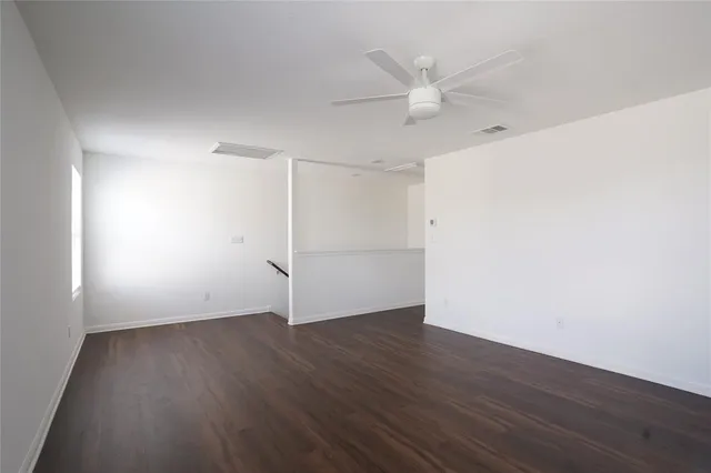 wooden floor in an empty room