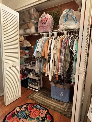 a view of livingroom with furniture and flat screen tv