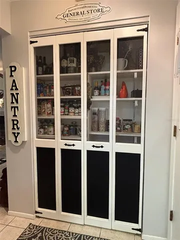 a view of storage and utility room