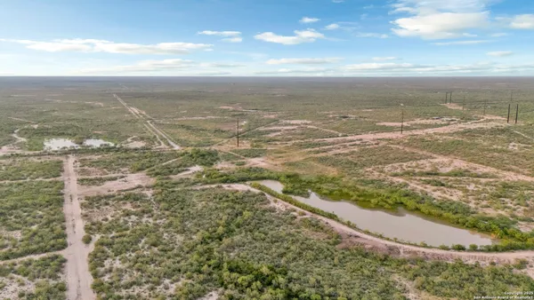 a view of an ocean and beach