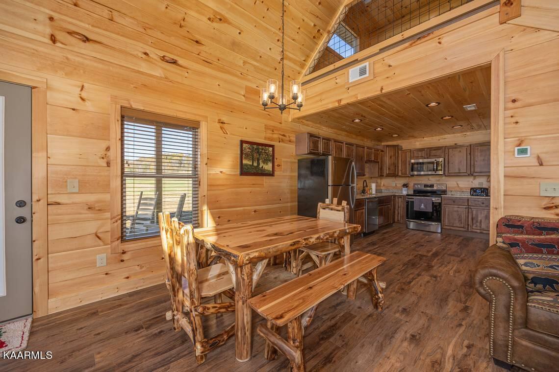 3859 Holders Grove Road Cosby, TN 37722 - Photo 8 of 18 Dining of previous cabin for reference