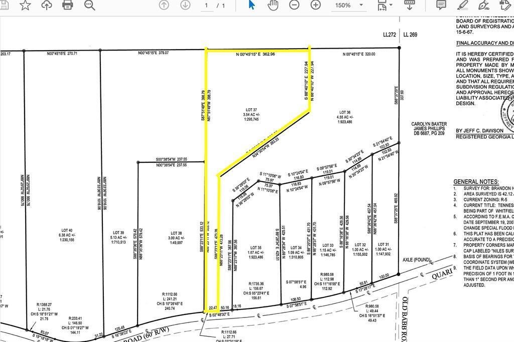 3637 Quarles Road Rocky Face, GA 30740 - Photo 2 of 4 Gallery Image 2