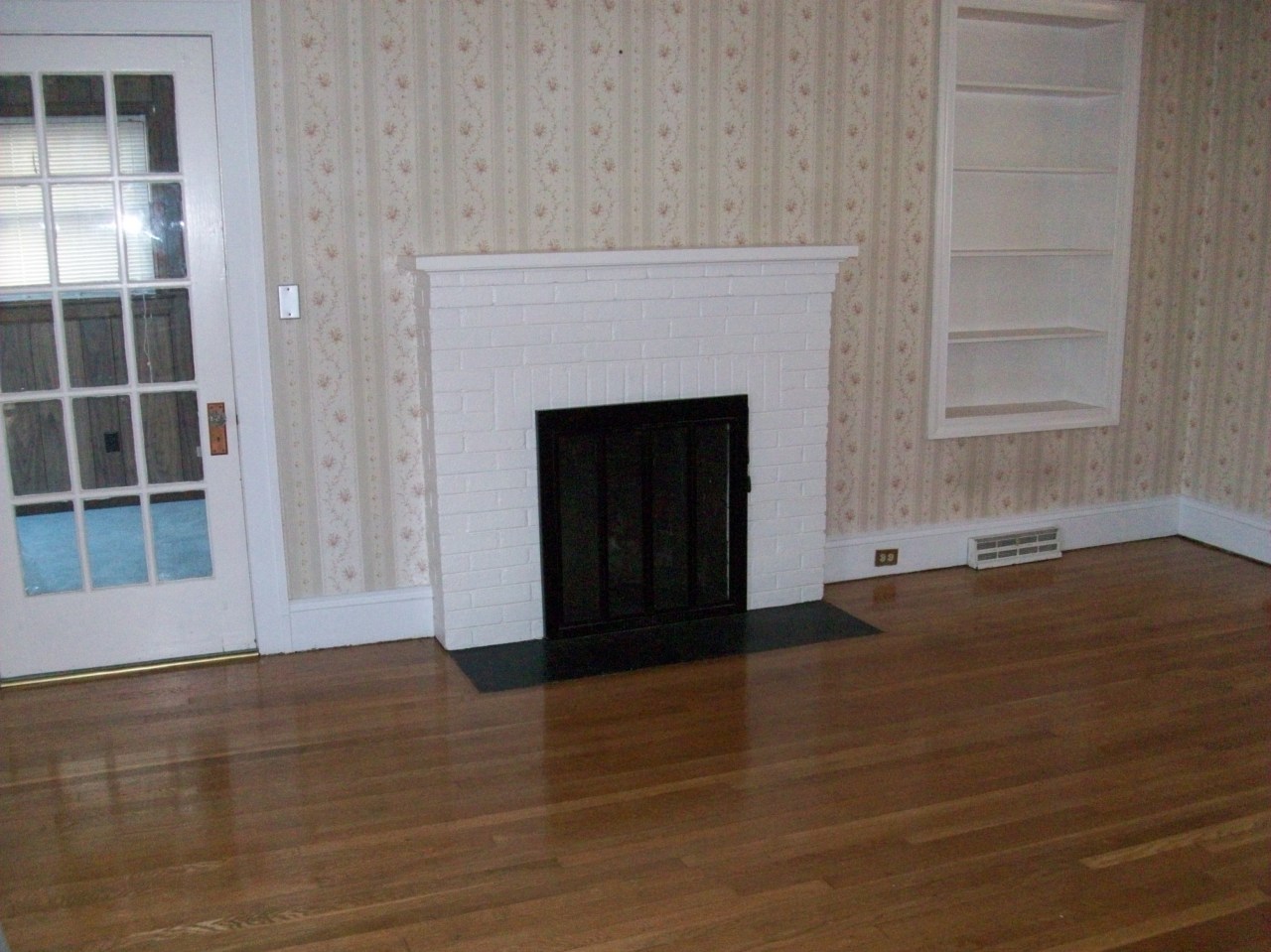 413 Fieldale Road Northeast Roanoke, VA 24012 - Photo 11 of 28 Fieldale Fireplace and Book Shelves