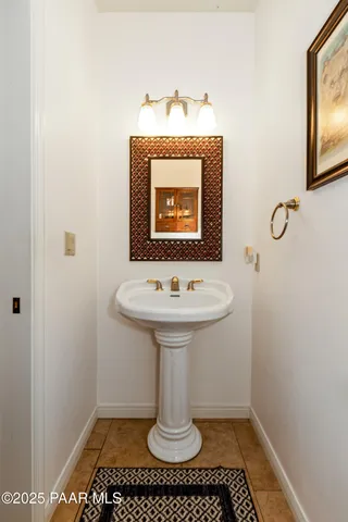 a projector room with furniture