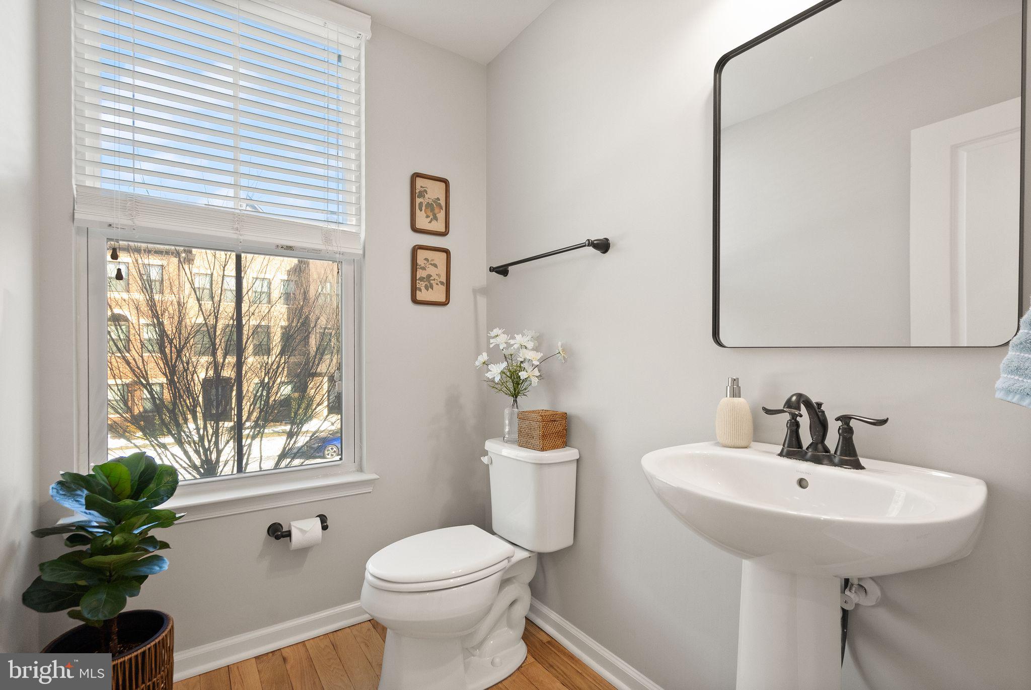 43405 Charitable Street Ashburn, VA 20148 - Photo 17 of 44 a bathroom with a sink toilet and a mirror